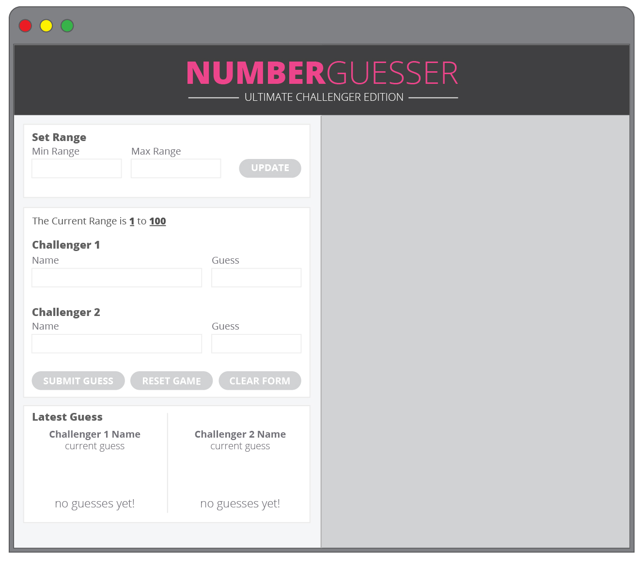 Number Guesser Desktop